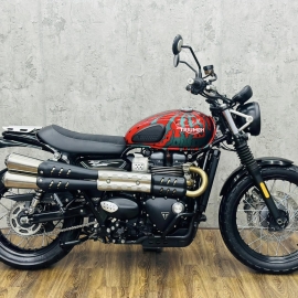 Triumph Street Scrambler  Date 2018