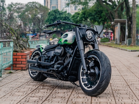 fatboy độ full dòng softail