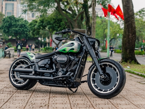 fatboy độ full dòng softail